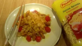 Рецепты с овощами, соей и соусом томатным