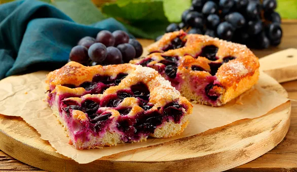 10 блюд с виноградом для детей