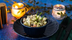 Рецепты с картофелем, яблоком и горохом