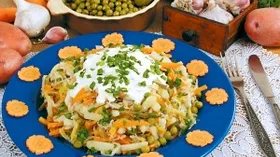 Рецепты с кисломолочными продуктами, морковью и капустой