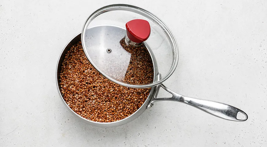 Гречка с тунцом