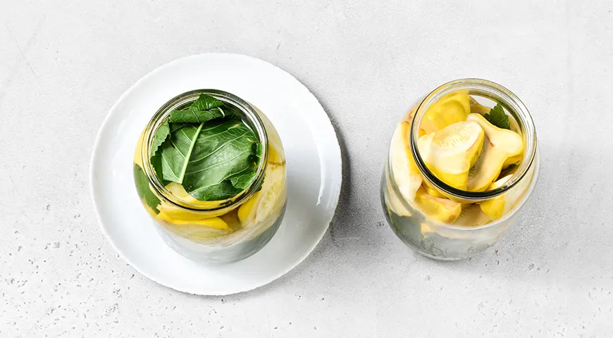 Маринованные патиссоны без стерилизации