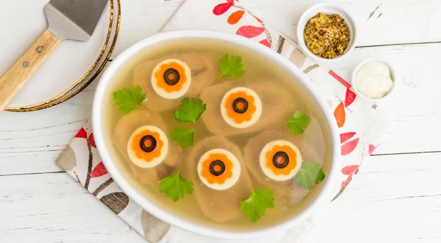 Заливное из языка