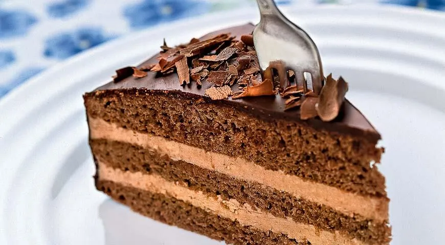 Шоколадный торт прага со сгущенкой рецепт с фото