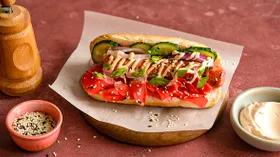 Хот-дог терияки