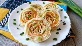 Рецепты с соусами, лавашем и морковью