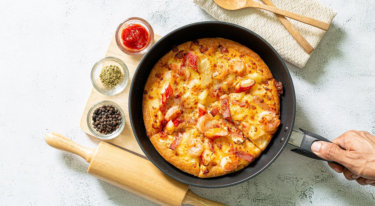 Как приготовить пиццу на сковородке