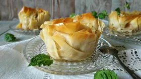 Рецепты с фруктами, ягодами и тестом