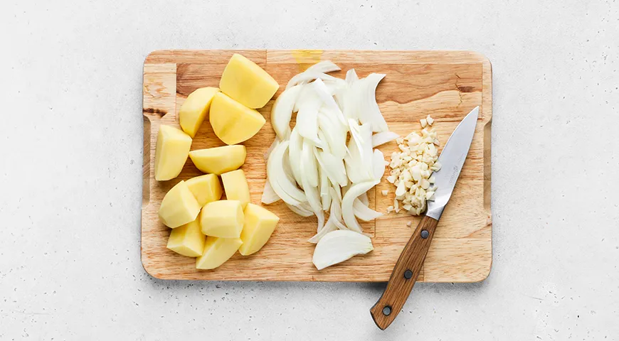 Азу по-татарски из курицы