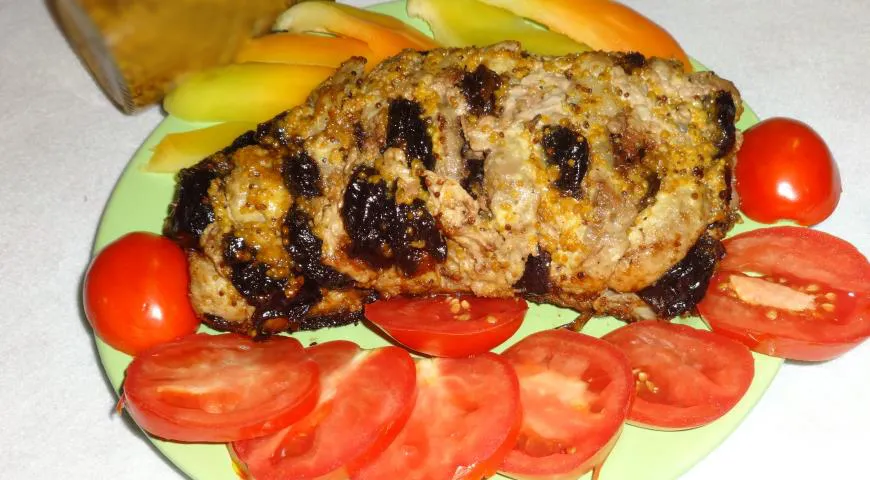 енная свинина с черносливо