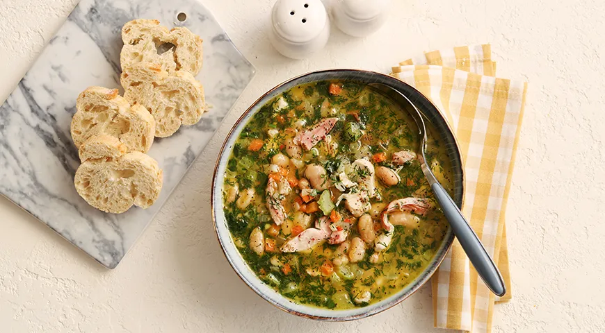 Суп с фасолью и сосисками - пошаговый рецепт с фото на internat-mednogorsk.ru