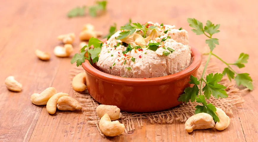 Из кешью готовят «ореховую рикотту»