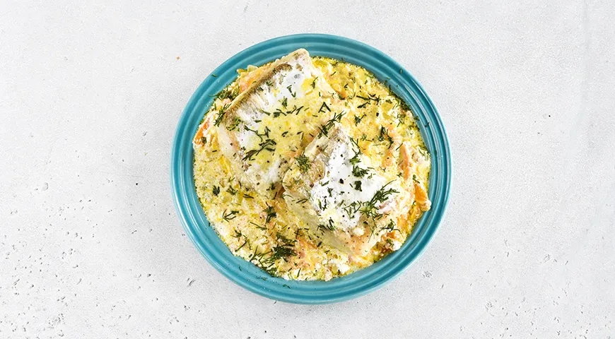 Судак в сметане