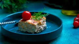 Запеканка куриная с творогом