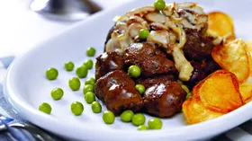 Мясные блюда с кальвадосом