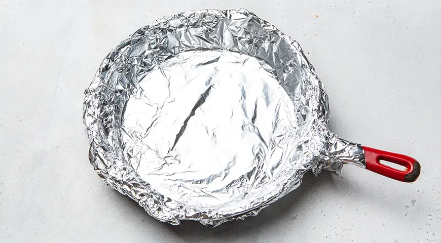 Кекс на сковороде