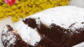 Шоколадный пирог из фасоли