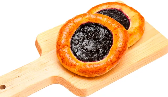 Ватрушка с повидлом