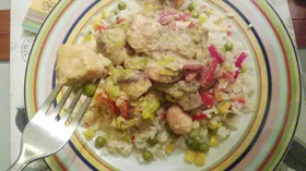 Рецепты с рыбой, соусами и молоком растительным