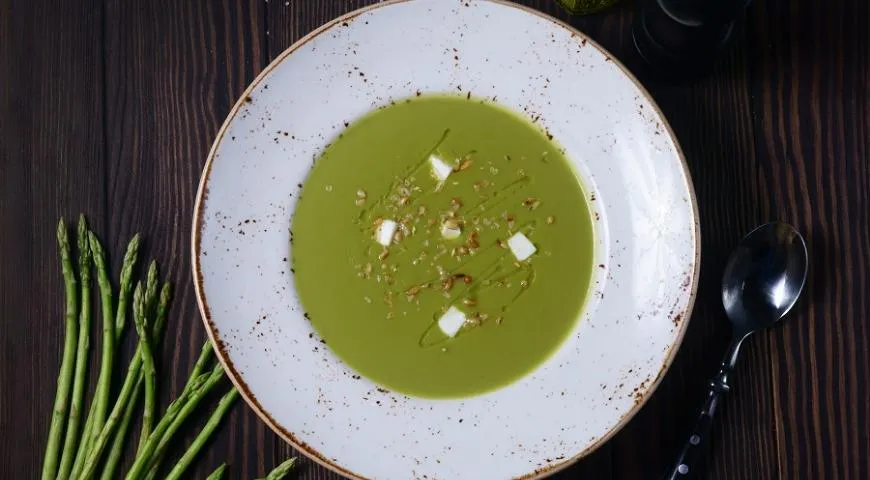 Крем-суп из спаржи 