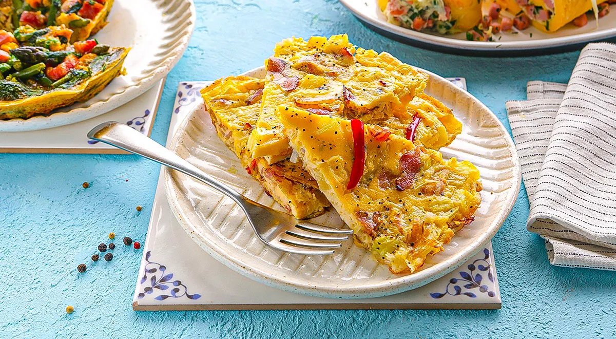 Рецепт гавайского омлета