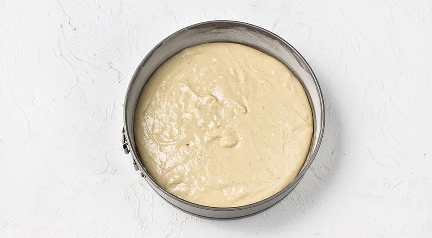 Кокосовый пирог на кефире со сливками