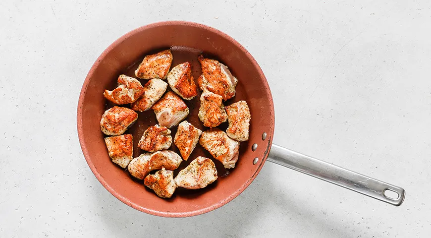 Индейка с баклажанами в духовке