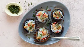 Основное блюдо с икрой