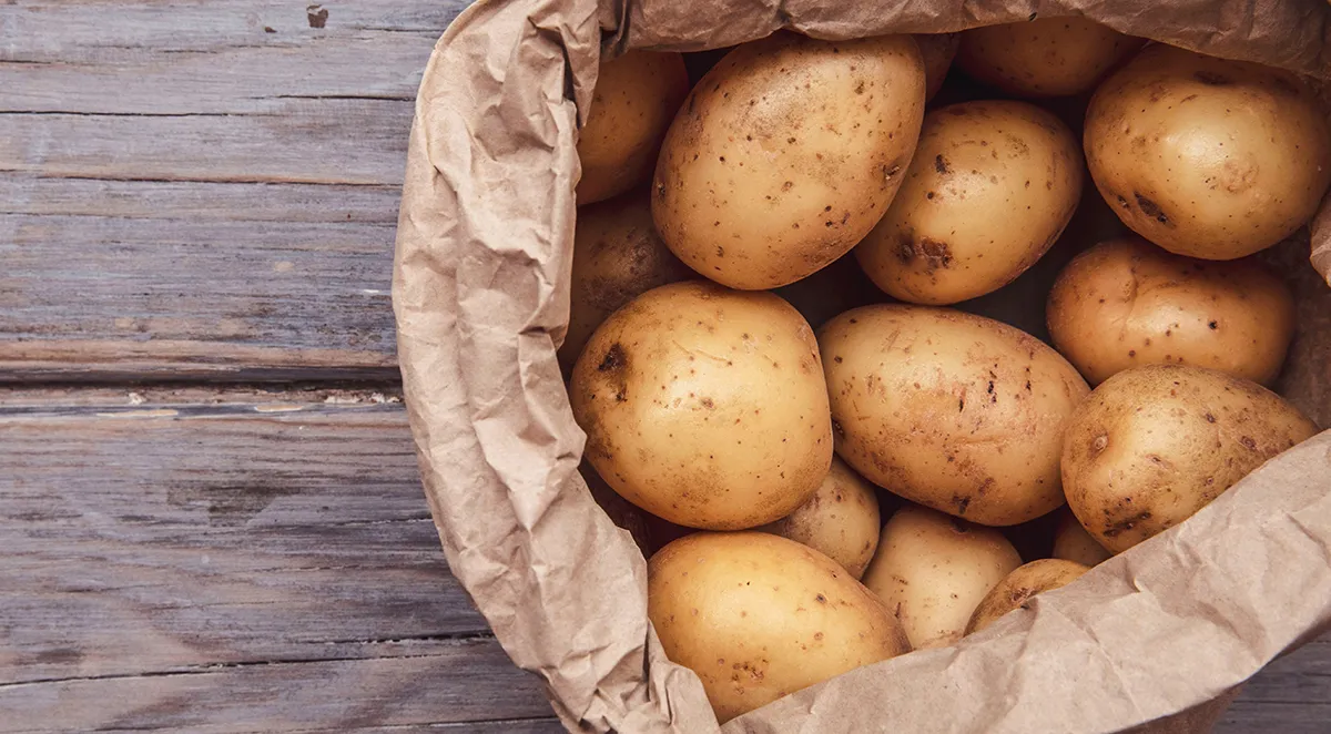 Для картофеля-пай идеально подойдет картошка с высоким содержанием крахмала