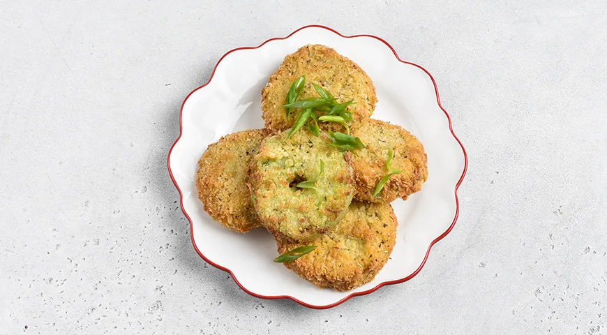 Жареные зеленые помидоры на сковороде