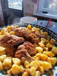 Картошка с курицей