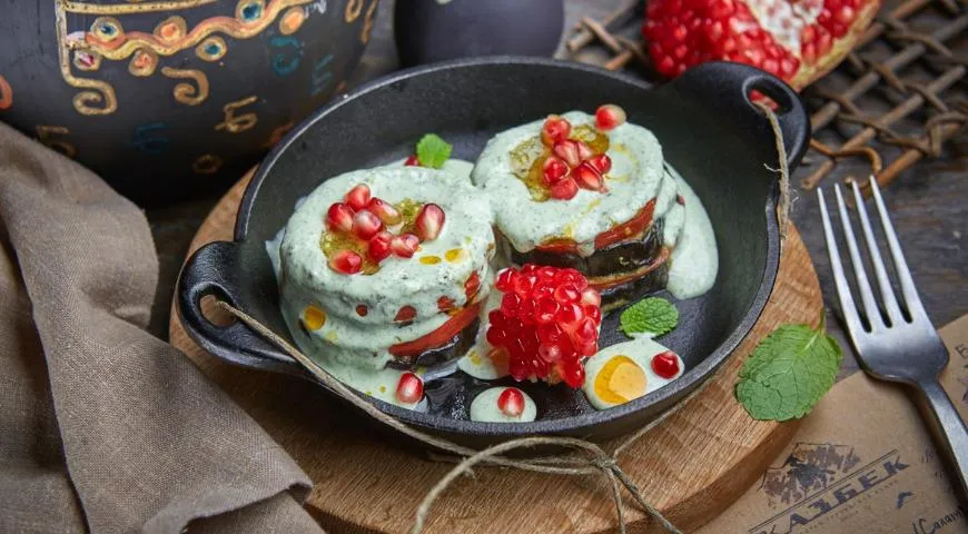 Баклажаны Пучхолия с мацони