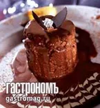 Мусс из темного горького шоколада