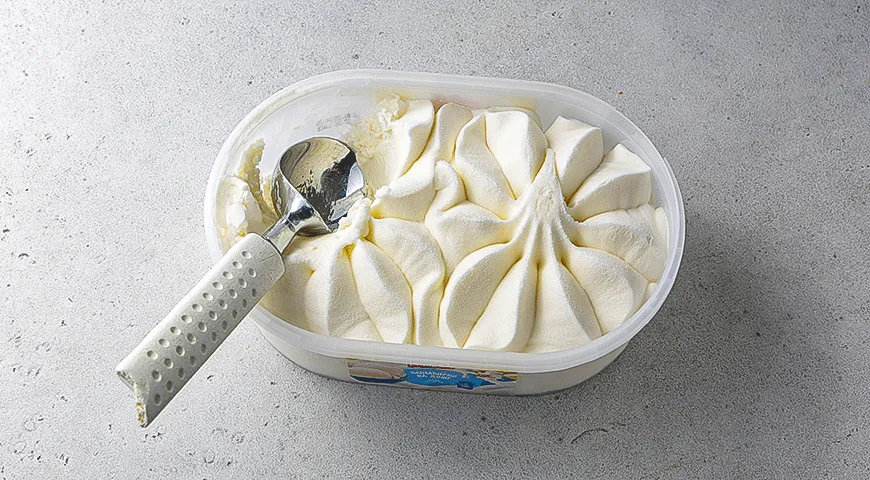 Мороженое в кукурузных хлопьях