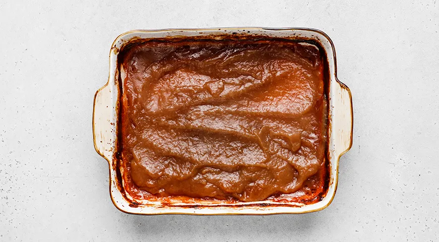 Яблочное повидло в духовке