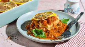 Рыба под маринадом в духовке