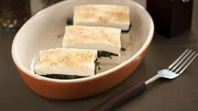 Тофу со шпинатом