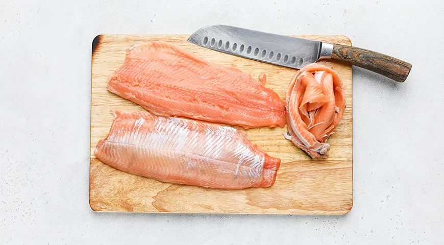 Рулет из горбуши