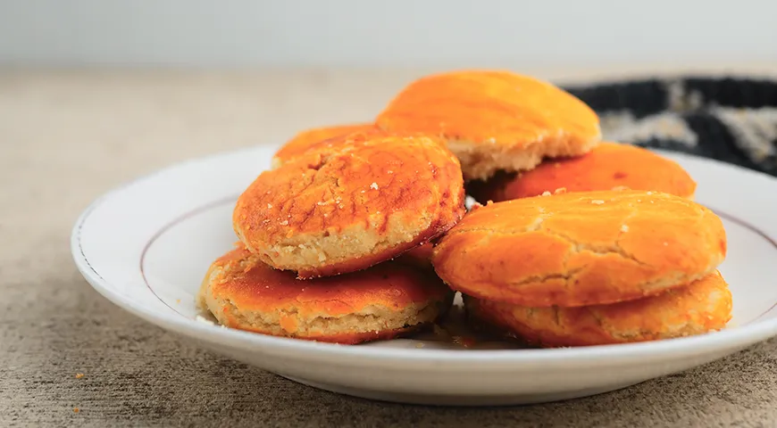 Быстрое печенье на рассоле