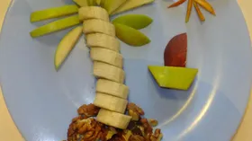 Простые рецепты с орехами и бананом