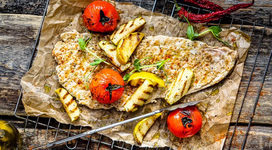 Быстрый шницель   из свинины