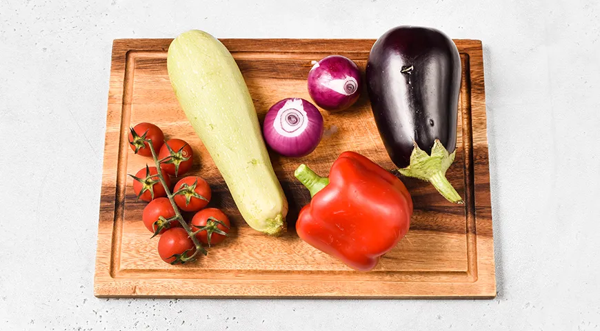 Овощи на электрогриле