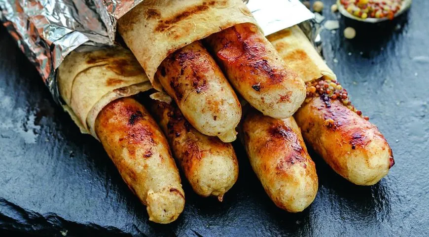 Хот-дог в лаваше