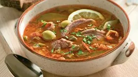Рецепты с овощами, лимоном и языком