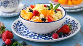 Рецепты с фруктами, мёдом и черникой