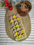 Куриные разноцветные пельмешки