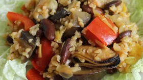 Рецепты с овощами, крупой и фасолью
