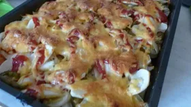 Рецепты с сырами, кабачком и мясной гастрономией