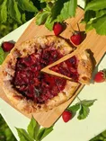 Клубничная галета