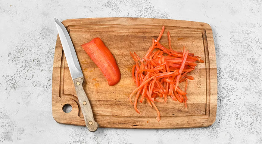 Новогодний салат «Лошадь»